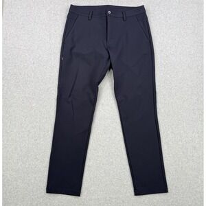 BYLT Pants Mens 36x30 Navy Everyday Pant 2.0 Slim Athletic Fit Performance Chino